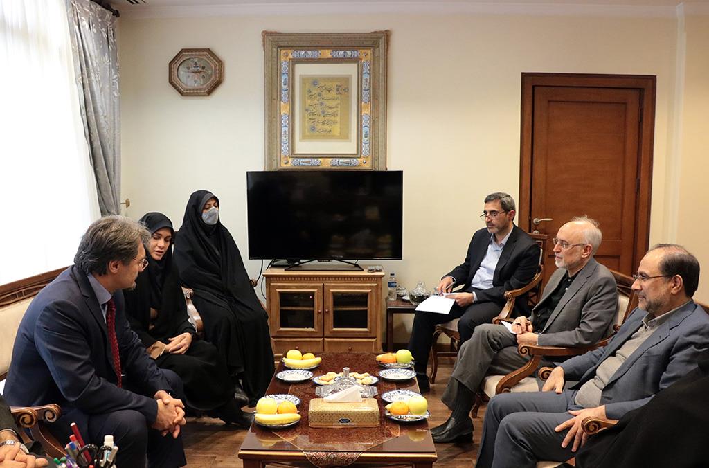 Visit of the President of the Academy with the Director of the Institute of Oriental Studies of the Russian Academy of Sciences