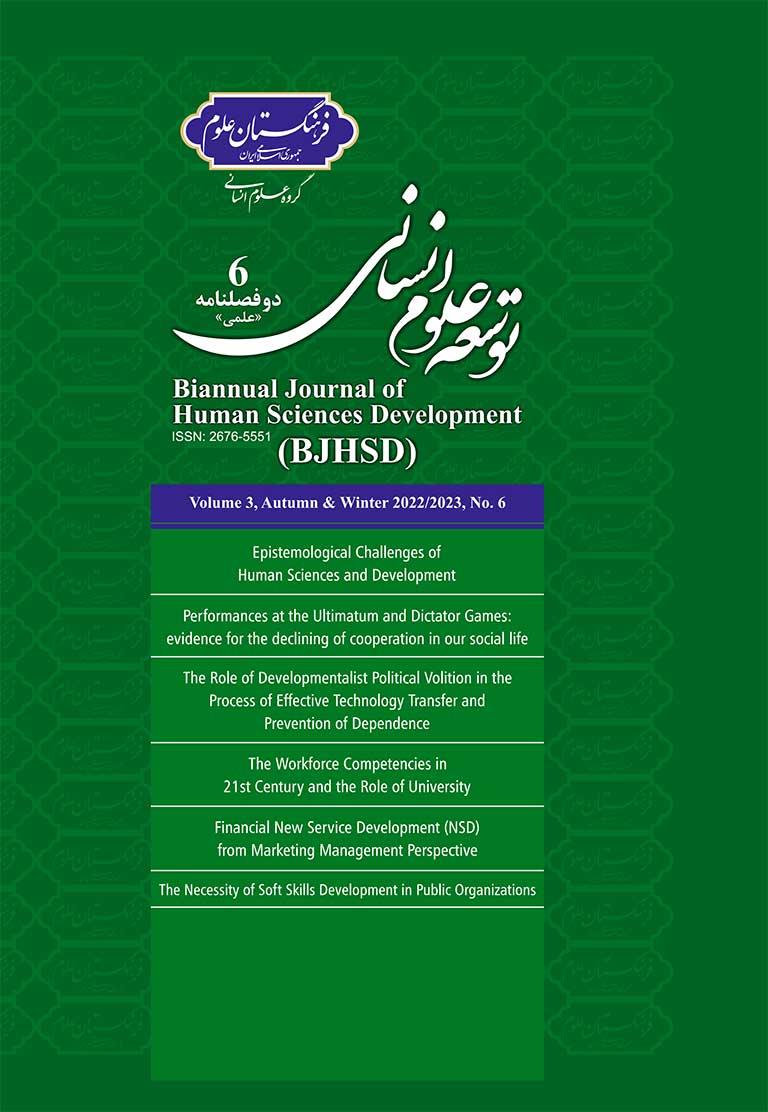 New Issue of the Biannual Journal of Human Sciences Development