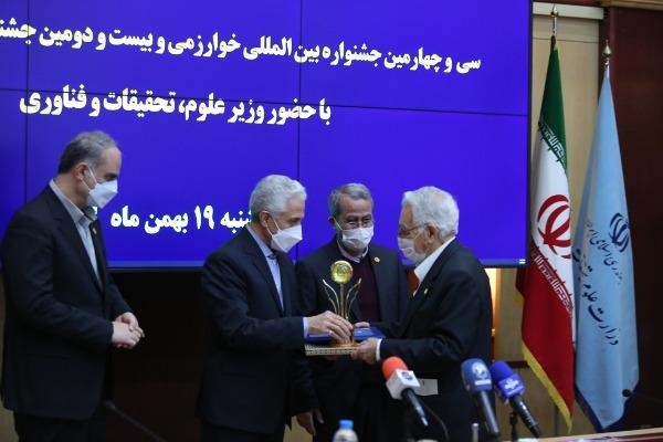 Prof. Sobouti, the Top Special Awardee of the 34th Khwarizmi International Award