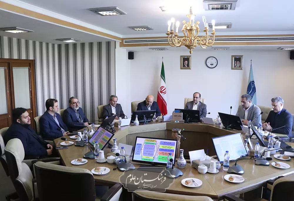 نشست مشترک رئیس سازمان عشایری با دکتر محمدرضا مخبر درفولی  رئیس فرهنگستان علوم