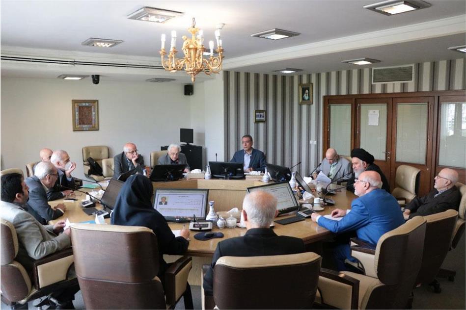 پانصد و بیست و هفتمین جلسه شورای علمی فرهنگستان برگزار شد