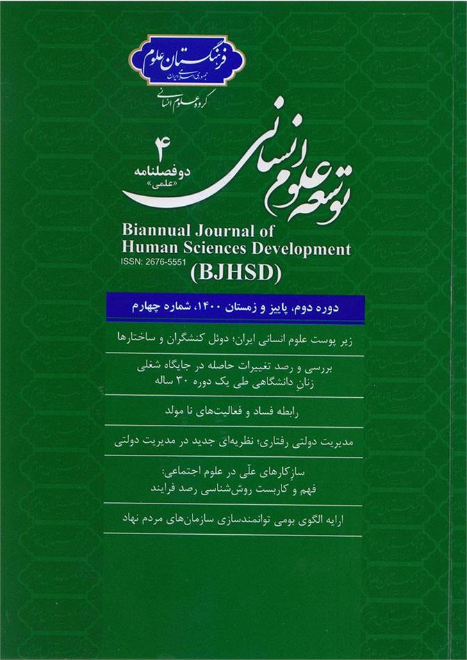 انتشار چهارمین شماره نشریه توسعه علوم انسانی