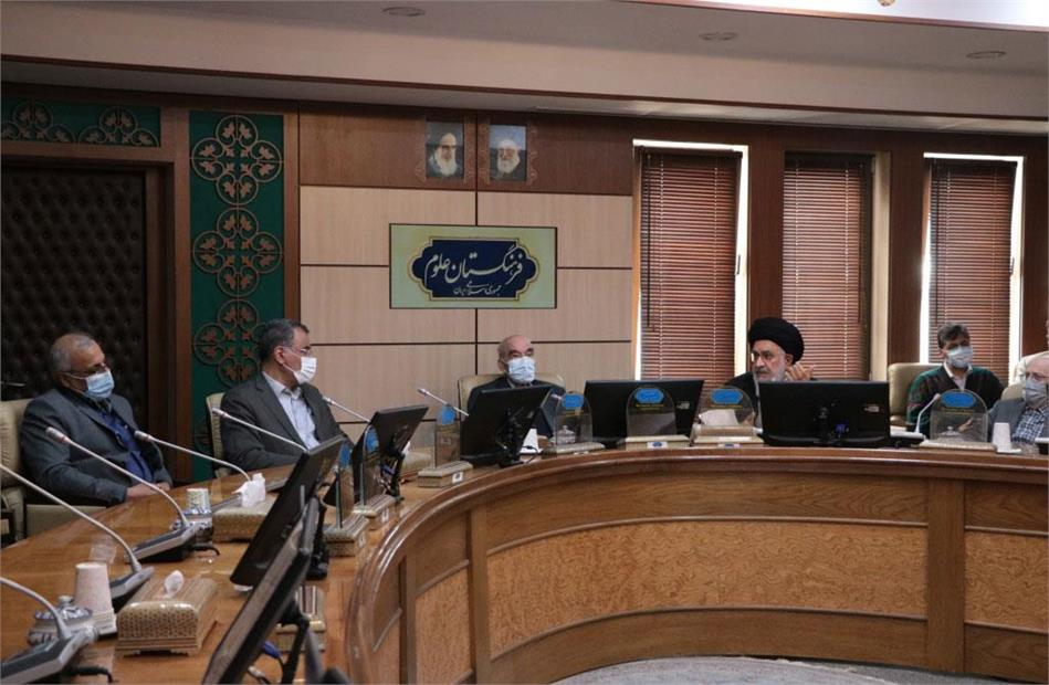 دیدار نوروزی کارکنان با رئیس و دبیر فرهنگستان