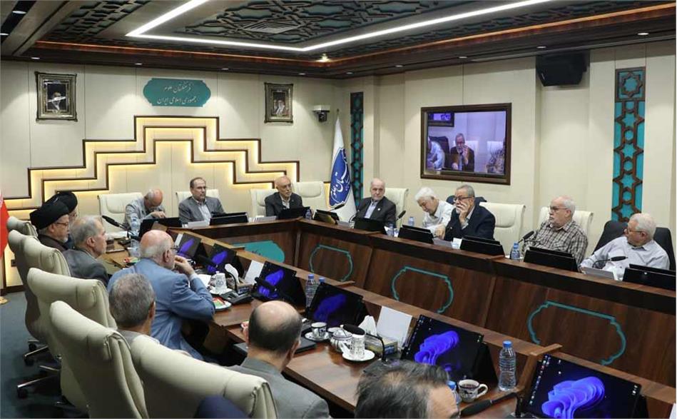 نشست 594 شورای علمی فرهنگستان علوم برگزار شد
