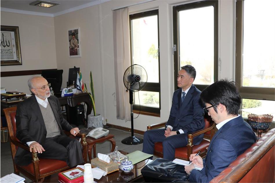 دیدار معاون پژوهشی و قائم‌مقام رئیس فرهنگستان علوم با سفیر ژاپن
