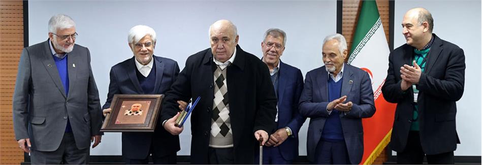 Dr. Mehrdad Abedi, an associate member of the Academy of Sciences, was honored.